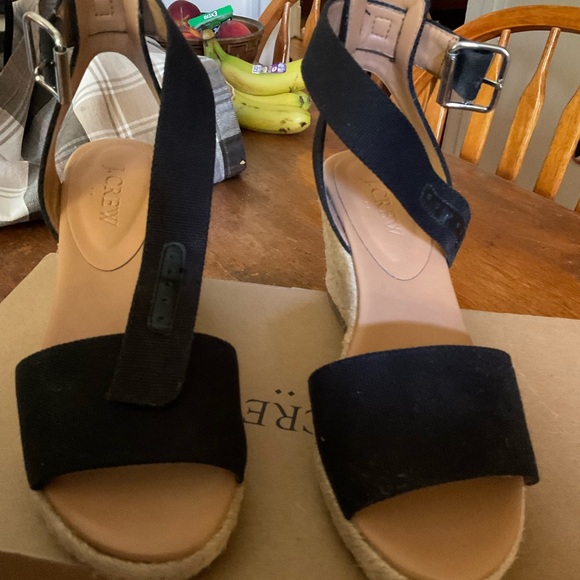J Crew wedge sandals - Picture 3 of 6